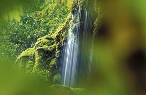 Wasserfälle, bei Berchtesgaden, Deutschland, lizenzfreies Stockfoto