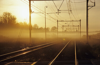 Eisenbahnstrecke, Niederlande - MS01383