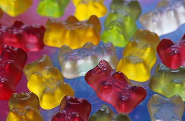 Jellybabies, traditional German sweety, extreme close-up - AS01107