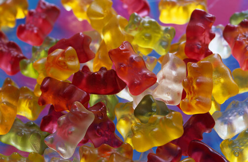 Jellybabies, traditional German sweety, extreme close-up - AS01106