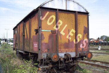 Labeled railway car - 01271CS-U