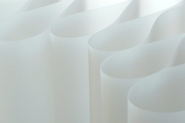 Bent sheets of paper, close up - 00985AS