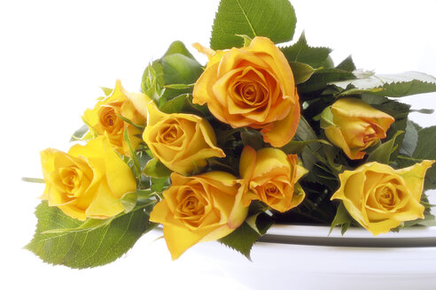 Blumenstrauß aus gelben Rosen - 00833CS-U