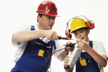 Father and son, mechanics - 00598CS-U