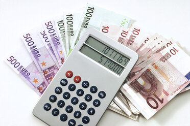 Calculator on euro notes - 00213CS-U