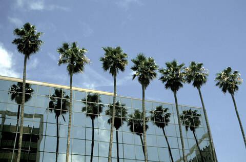 USA, Bürogebäude in L.A, lizenzfreies Stockfoto