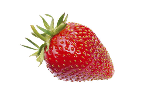 frische Erdbeere, Nahaufnahme - 01661CS-U