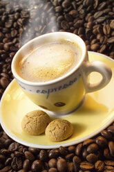 Espresso und Kaffeebohnen - 00013CS-U
