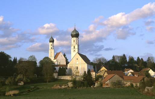 Germany, Bavaria, church of pilgrimage Haindling - HSF00948