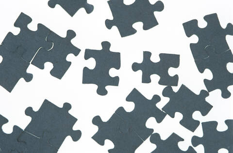 Jigsaw-Puzzle, lizenzfreies Stockfoto