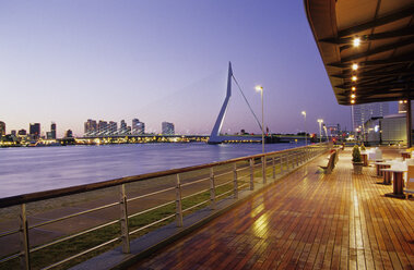 Rotterdam, Erasmusbrücke von Koninginnenhoofd, Niederlande - MSF01634