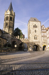 Eisenach, Nikolaikirche und Nikolaitor, Thüringen, Deutschland - MSF01660