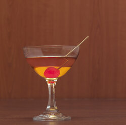 Manhattan-Cocktail, Nahaufnahme - CHKF00042