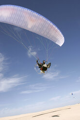 Paraglider in a desert - RDF00097