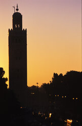 Minarett, Koutoubia-Moschee, Marrakech, Marokko - THF00124
