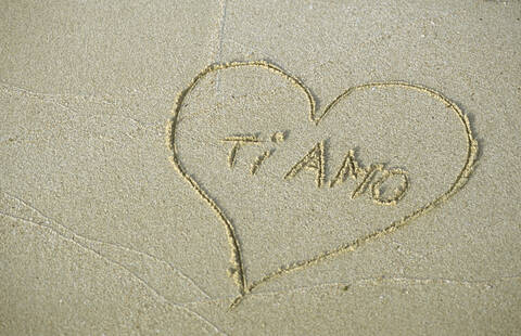 heart ti amo Stock Illustration