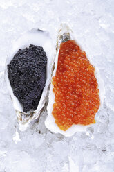 Caviar on ice, elevated view - 02943CS-U