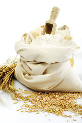 Wheat ears, grains, crushed grains and bag of flour - 03113CS-U