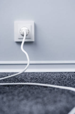 Plug in outlet stock photo