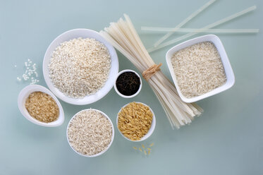 Sorten von Reis und Reisnudeln - ASF02049