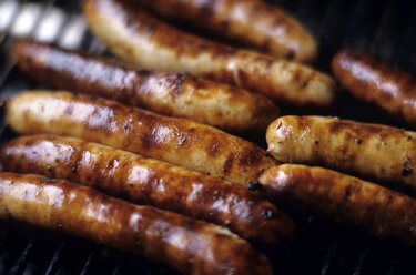 Fried sausage on grill - CHKF00124