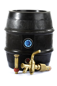 Beer barrel with tap, close-up - 03664CS-U