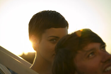 Young couple, close-up - WEST01508