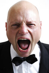 Man screaming, portait, close-up - 05083CS-U