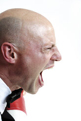 Man screaming, close-up - 05075CS-U