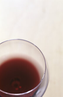 Glas Rotwein, Detail - COF00015