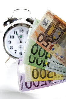 Alarm clock and Euro notes - 05309CS-U