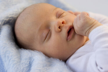 Baby sleeping, close-up - SMOF00080