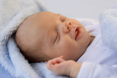 Baby sleeping, close-up - SMOF00078