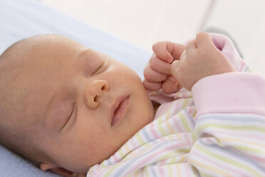 Baby sleeping, close-up - SMOF00076