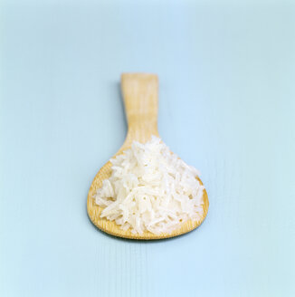 Cooked rice on wooden spoon - COF00042