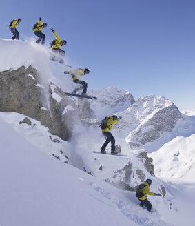 Switzerland, St. Moritz, skier jumping - FFF00695