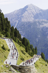 Österreich, Stilfser Joch, Radrennen - FFF00699