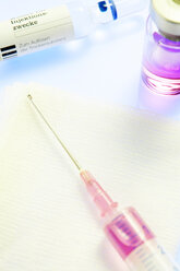 Medicine by syringe, close-up - THF00425