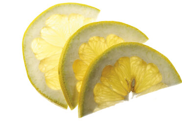 Pomelo-Scheiben, Ansicht von oben - 05840CS-U