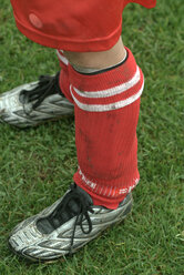 Beine eines Fußballspielers, Nahaufnahme - TCF00046