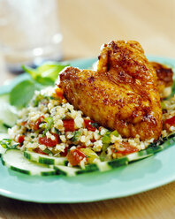 Chicken on bulgur salad - CHKF00434