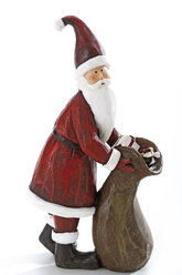 Weihnachtsmann-Figur, Nahaufnahme - 06532CS-U