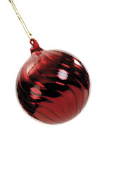 Red Christmas Tree Ball - 06658CS-U