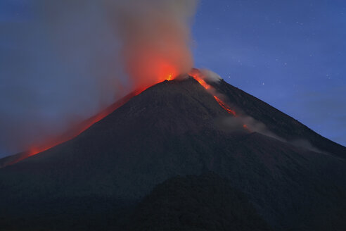 Indonesien, Merapi-Vulkan - RM00179