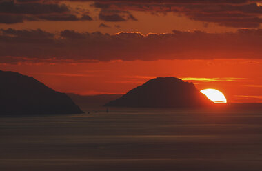 Italy, Alicudi Islands, Sunset - RM00138