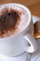 Cup of cappuccino, close-up - ASF03181