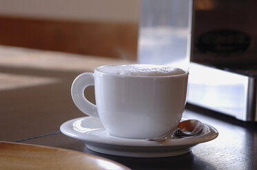 Cup of cappuccino, close-up - ASF03178