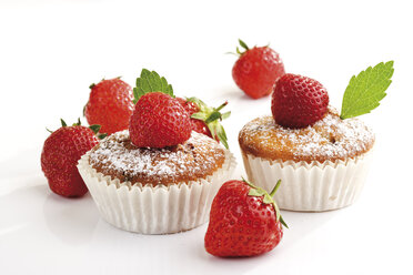 Erdbeer-Muffins, Nahaufnahme - 06804CS-U