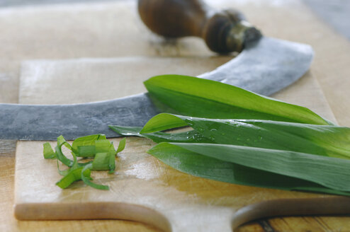 Ramson auf dem Schneidebrett - AS03234