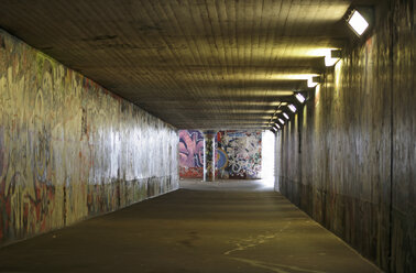 Undercrossing with graffiti on wall - TLF00165